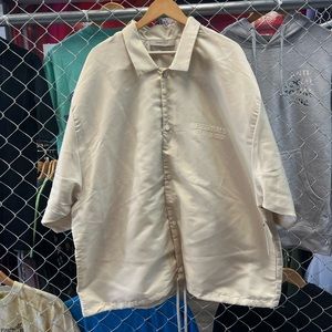 Fear of god essentials coach jacket